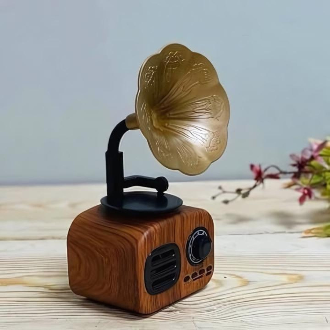 Gramophone Wireless Mini Speaker - Tinyminymo