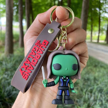 Load image into Gallery viewer, Gamora Character of Guardians of the Galaxy Keychain - Tinyminymo