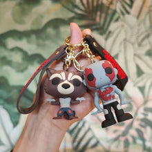 Load image into Gallery viewer, Two Keychains of Guardians of the Galaxy Keychains - Tinyminymo