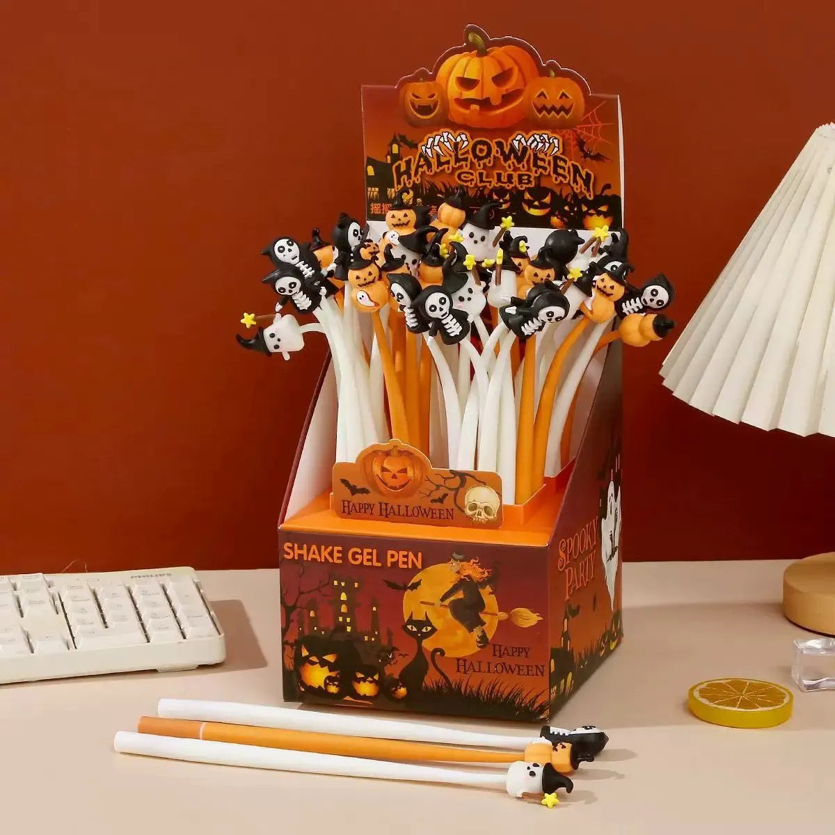 Halloween Themed Shake Gel Pens - Tinyminymo