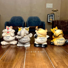 Load image into Gallery viewer, Happy Animal Resin Piggy Bank - Tinyminymo