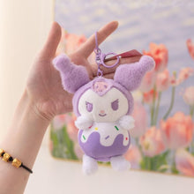 Load image into Gallery viewer, Kuromi Keychain in Donut Design - Tinyminymo
