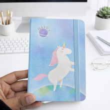 Load image into Gallery viewer, Blue Color Unicorn Diary - Tinyminymo