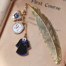 Load image into Gallery viewer, Harry Potter Bookmark with Charms in Ravenclaw House Uniform - Tinyminymo