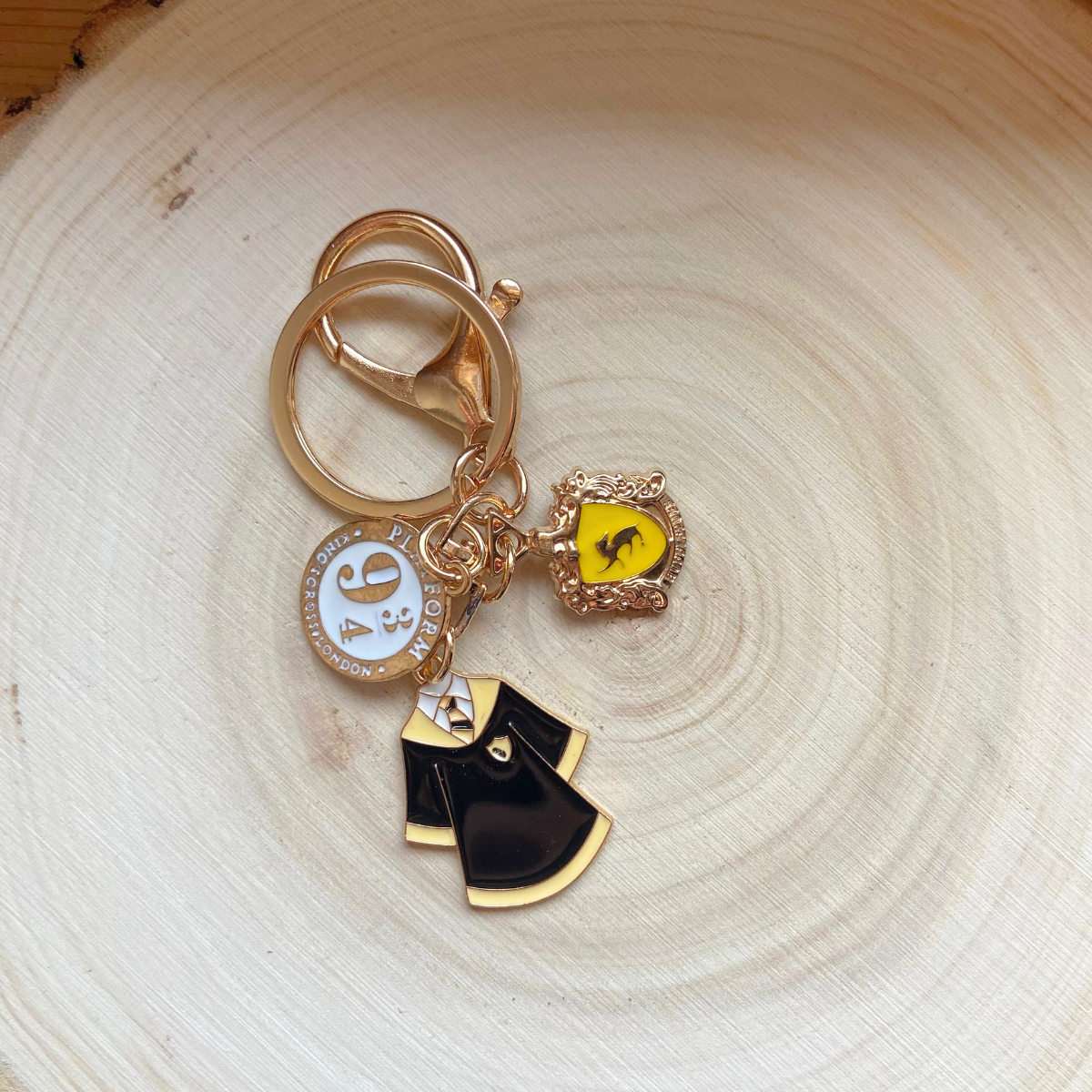 Hufflepuff Metal Charm - Tinyminymo