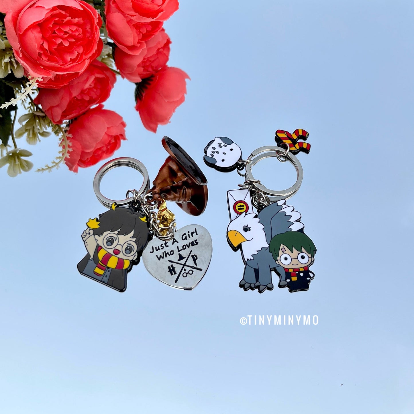 Harry Potter Metal Keychain - Tinyminymo