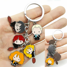 Load image into Gallery viewer, Harry Potter Multi Charm Metal Keychain - Tinyminymo