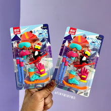 Load image into Gallery viewer, Ice and Snow Eraser Set - Tinyminymo