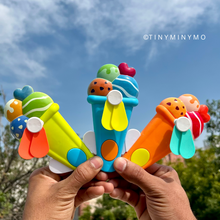 Load image into Gallery viewer, Ice-cream Manual Hand Fan - Tinyminymo