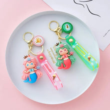 Load image into Gallery viewer, Beautiful Mermaid 3D Keychain - Tinyminymo