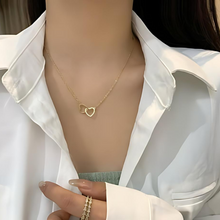 Load image into Gallery viewer, Interlocked Heart Pendant Necklace - Tinyminymo
