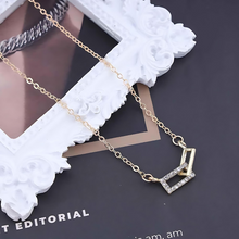 Load image into Gallery viewer, Interlocked Rectangular Pendant Necklace - Tinyminymo