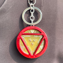 Load image into Gallery viewer, Iron Man Arc Reactor Glow Keychain - Tinyminymo
