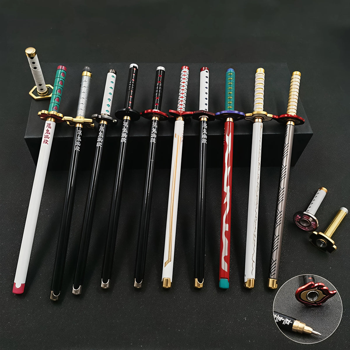 Collection of Katana Pens - Tinyminymo