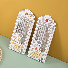 Load image into Gallery viewer, Kawaii Animal Pencil and Sticker Set - Tinyminymo