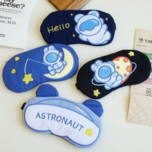 Load image into Gallery viewer, Kawaii Astronaut Eye Mask with Gel Pad - Tinyminymo