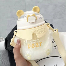 Load image into Gallery viewer, Kawaii Bear Sipper Bottle - Tinyminymo