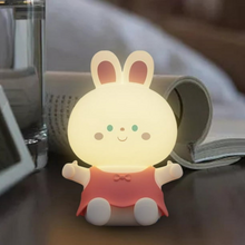 Load image into Gallery viewer, Kawaii Bunny Mini Night Light - Tinyminymo