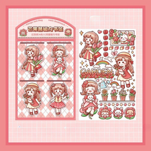 Load image into Gallery viewer, Kawaii Girl Magnetic Bookmark - Tinyminymo