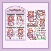 Load image into Gallery viewer, Kawaii Girl Magnetic Bookmark - Tinyminymo