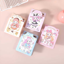 Load image into Gallery viewer, Kawaii Girl Mini Clip Pad - Tinyminymo