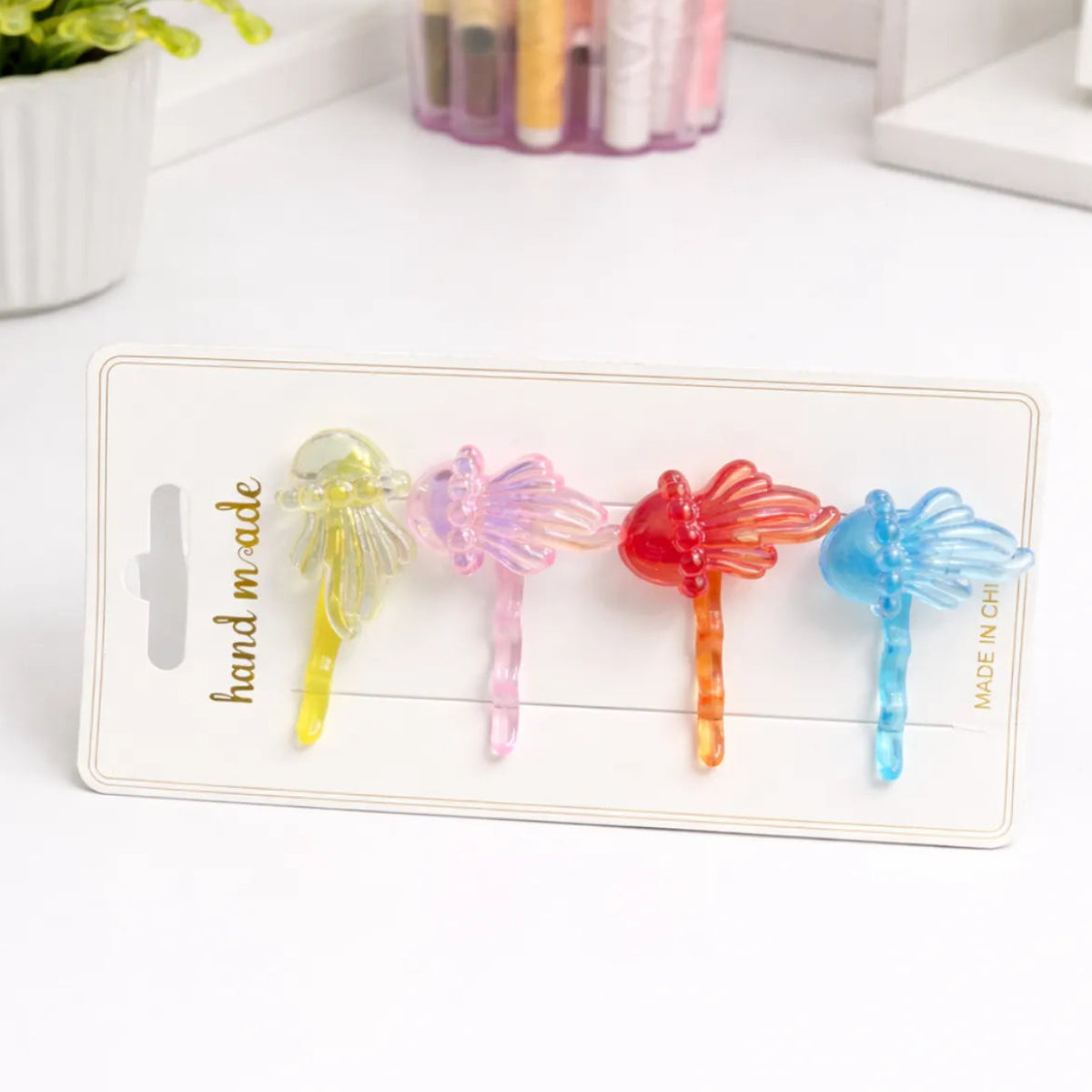 Jelly Fish Hair Pin Set - Tinyminymo