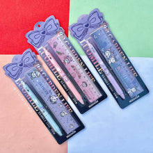 Load image into Gallery viewer, Kawaii Pen and Ruler Set - TInyminymo