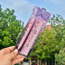 Load image into Gallery viewer, Kawaii Pen and Ruler Set - TInyminymo