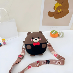 Kawaii Sling Bag with Accessories - Tinyminymo