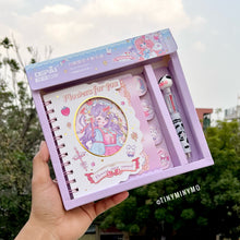 Load image into Gallery viewer, Kawaii Spiral Notebook with Pen Set - Tinyminymo