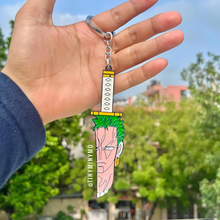 Load image into Gallery viewer, Knife Shaped Anime Keychain - Tinyminymo