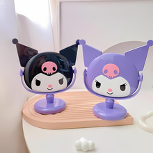 Load image into Gallery viewer, Kuromi Makeup Mirror - Tinyminymo