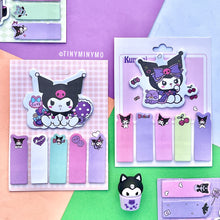 Load image into Gallery viewer, Kuromi Sticky Note Set - Tinyminymo