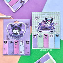 Load image into Gallery viewer, Kuromi Sticky Note Set - Tinyminymo