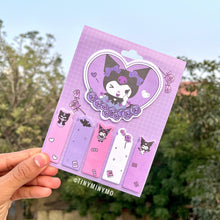 Load image into Gallery viewer, Kuromi Sticky Note Set - Tinyminymo