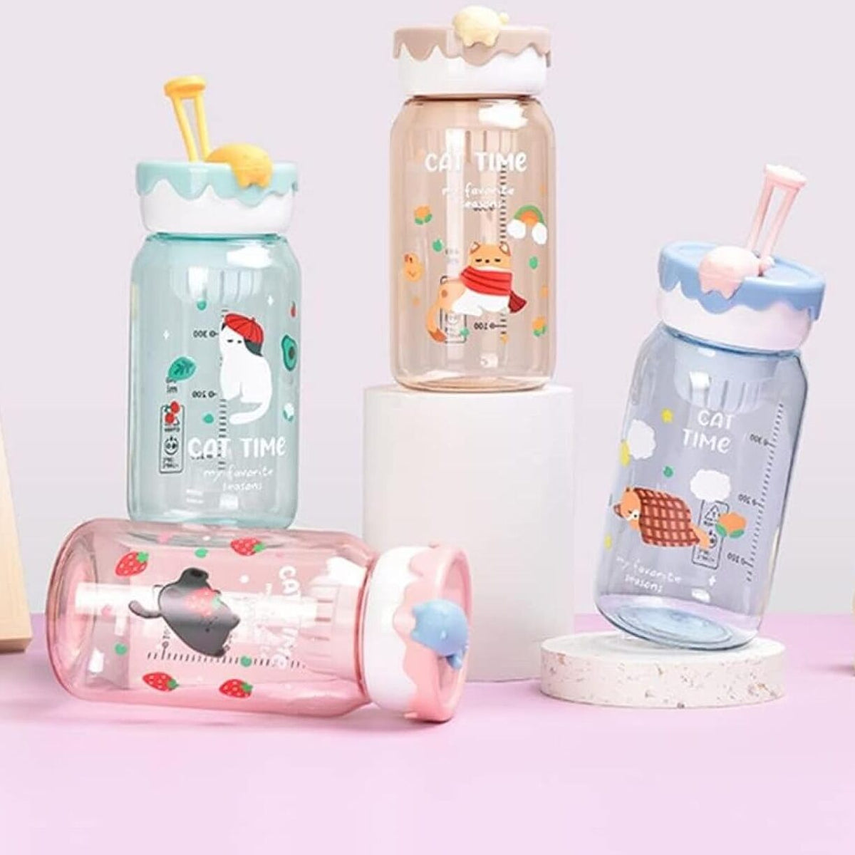 Lazy Cat Infuser Bottle - Tinyminymo