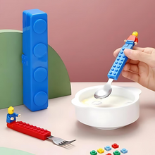 Load image into Gallery viewer, Lego Spoon and Fork Set - Tinyminymo