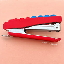 Load image into Gallery viewer, Red Color Lego Stapler - Tinyminymo
