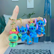 Load image into Gallery viewer, Lilo and Stitch 3D Keychain - Tinyminymo