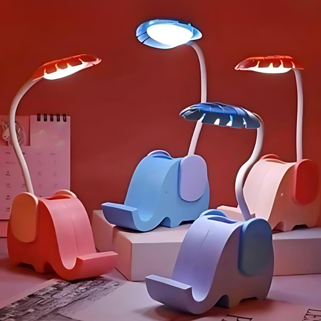 Little Elephant Multipurpose Desk Lamp - Tinyminymo