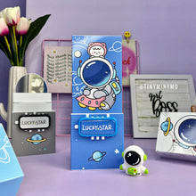 Load image into Gallery viewer, Lockable pencil box cum pen stand - Astronaut - Tinyminymo