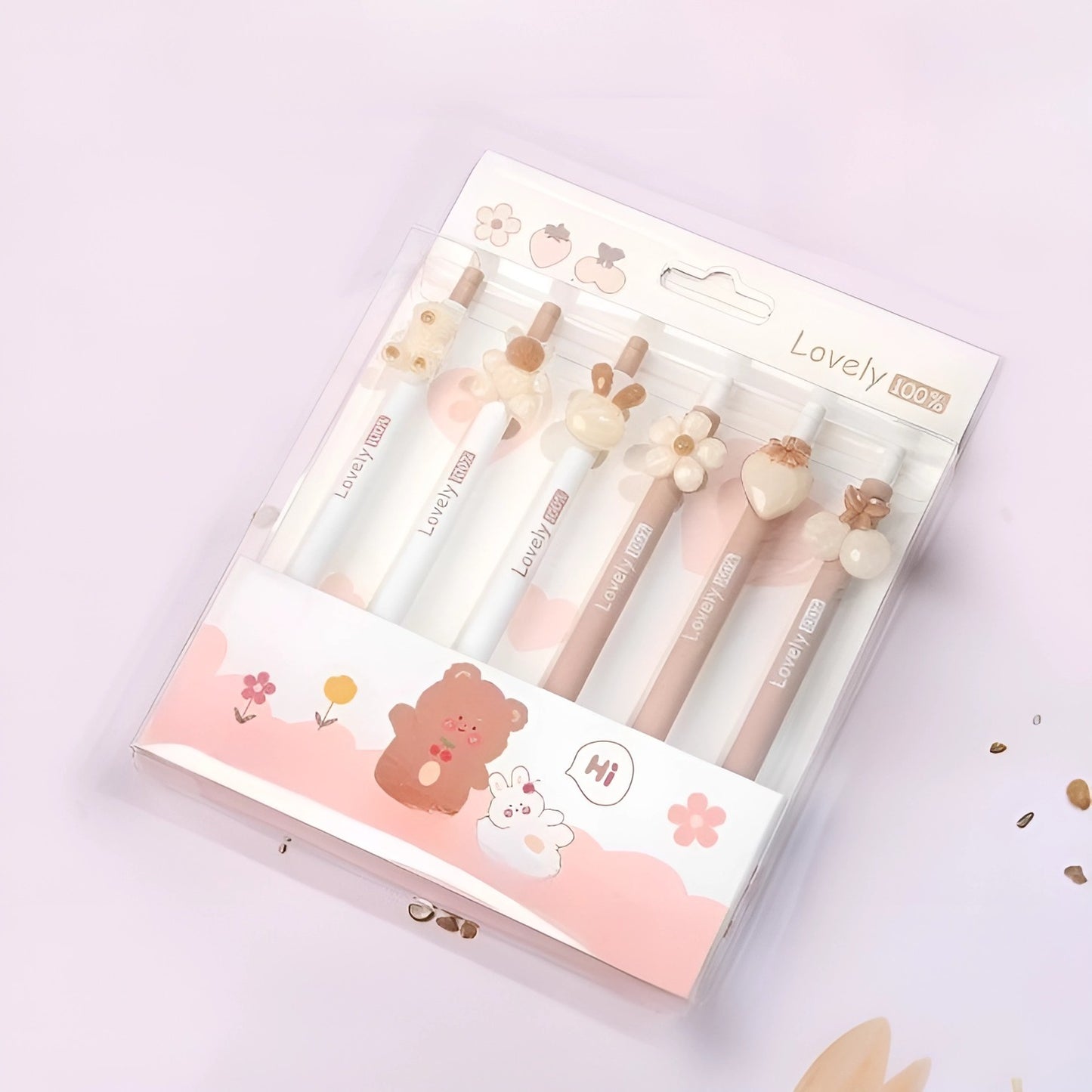 Lovely Charm Kawaii Gel Pen Set - Tinyminymo