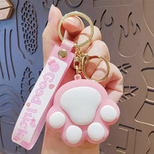 Load image into Gallery viewer, Lucky Day - 3D Paw Keychain - Tinyminymo