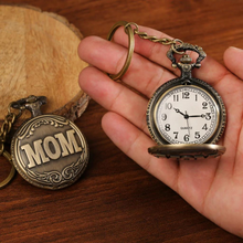 Load image into Gallery viewer, MOM Pocket Watch Keychain - Tinyminymo