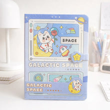 Load image into Gallery viewer, Blue Color Universe Notebook - Tinyminymo