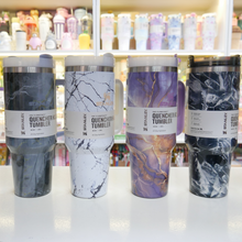 Load image into Gallery viewer, Marble Stanley Cup with Handle - Tinyminymo