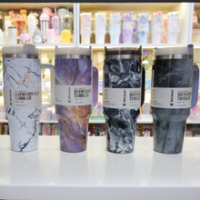 Load image into Gallery viewer, Marble Stanley Cup with Handle - Tinyminymo