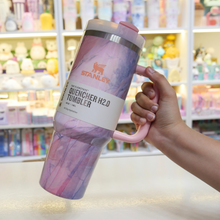 Load image into Gallery viewer, Marble Stanley Cup with Handle - Tinyminymo