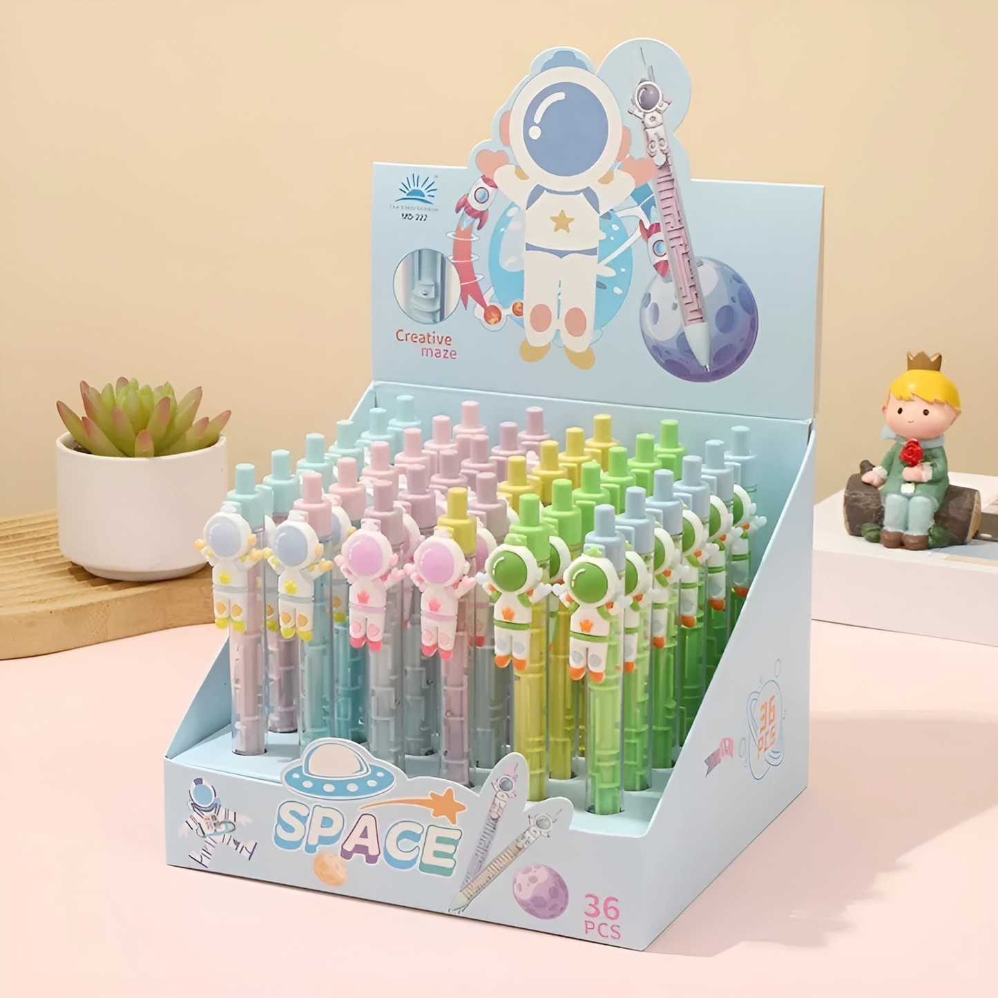Maze Game Astronaut Gel Pen - Tinyminymo