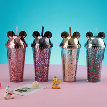Load image into Gallery viewer, Mickey Shaped Confetti Sipper - Tinyminymo
